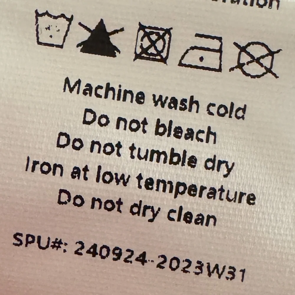 OGL, FuzzLuxe High Waisted Straight Leg  Pant Beige Womens Size XS - Picture 8 of 8